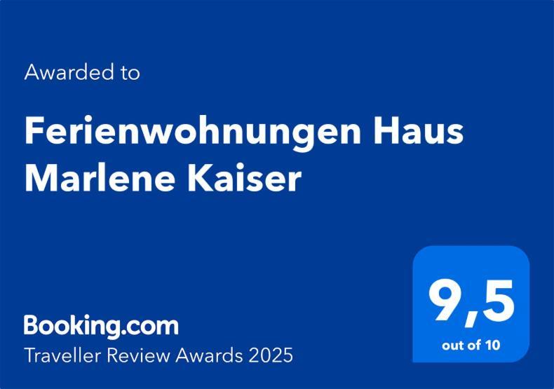 Ferienwohnungen Haus Marlene Kaiser Бернау  Экстерьер фото